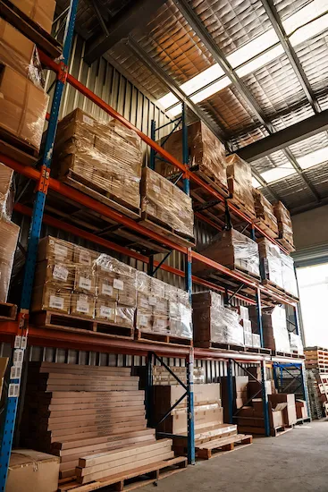 Warehouse floor